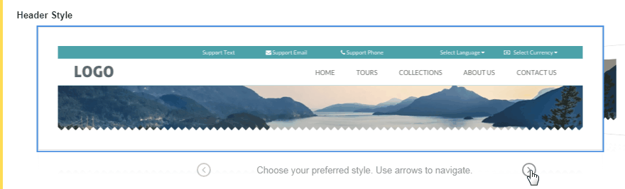website_Header_Options