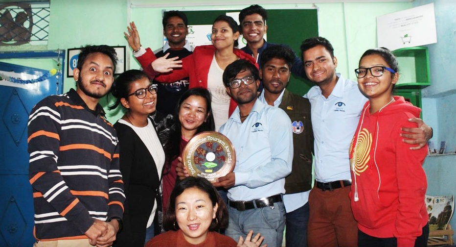 Indian Responsible Tourism Award 2018 winner's smile - RTT