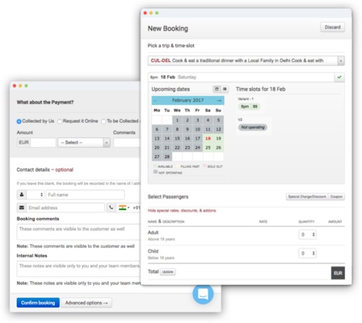 Tour Operator Backoffice