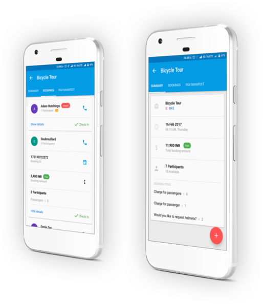 Tour Operator Mobile App
