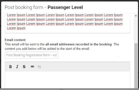 email-post-booking-form