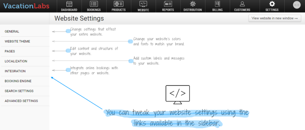 Vacation-labs-website-builder