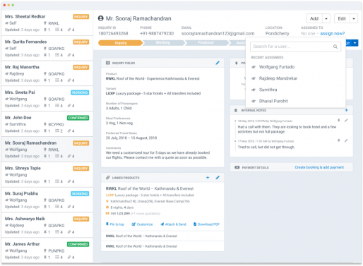 Lead management