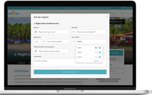Customer Enquiry Form